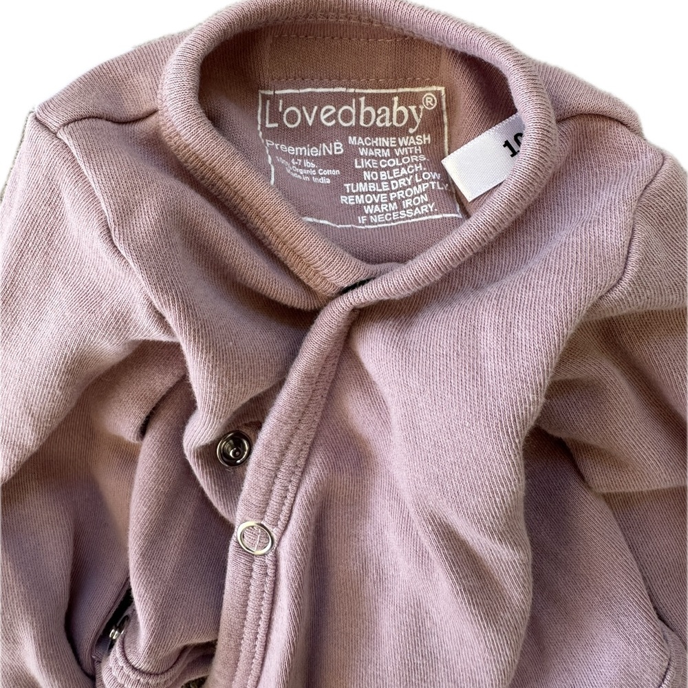 Preemie 3 item bundle | swaddle & wrap onesies Loved Baby Carter’s Mama Cheetah